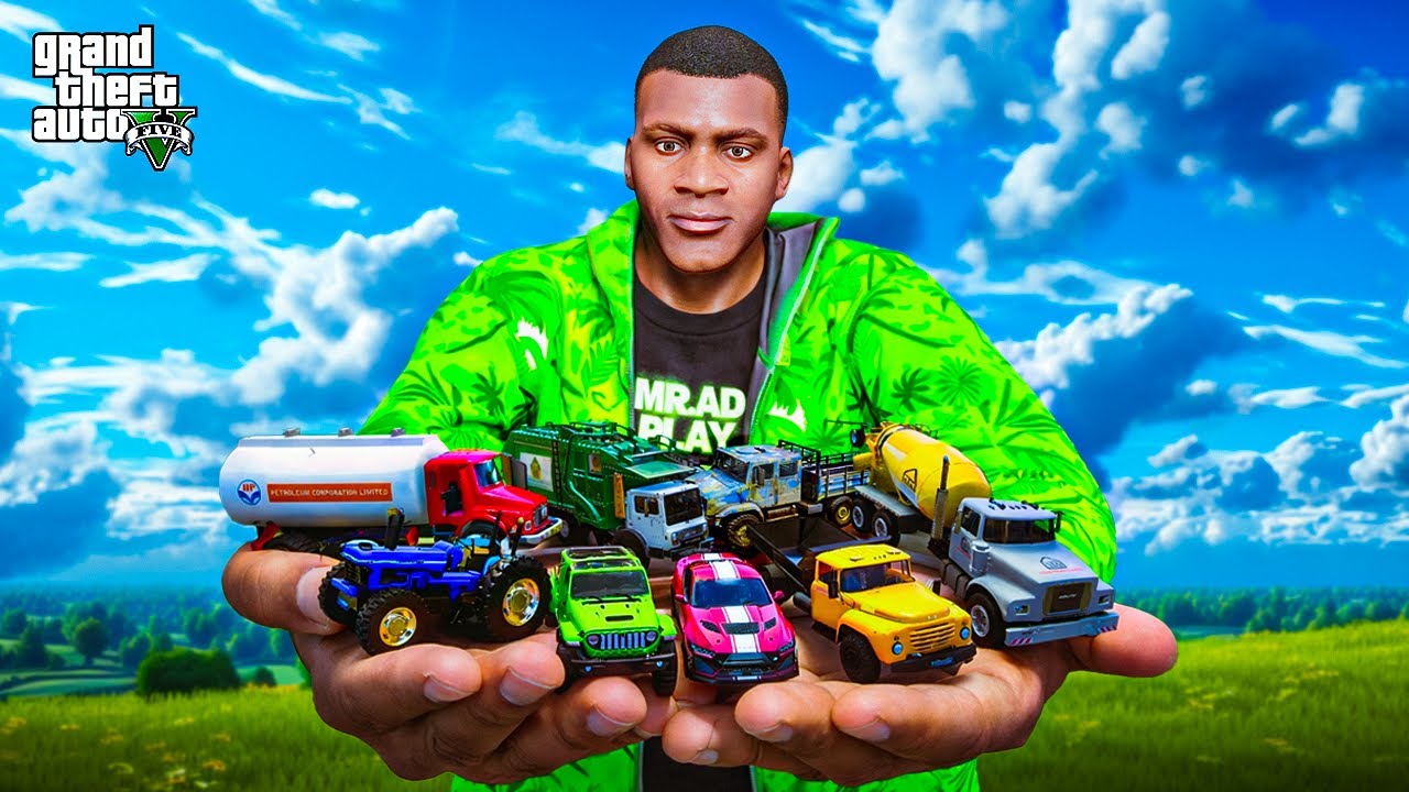 Frankiln collecting Mini car in GTA 5