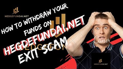 Hedgefundia.net Exit Scam; Withdrawal Update; How To Withdraw Your Funds immediately. #exitscam