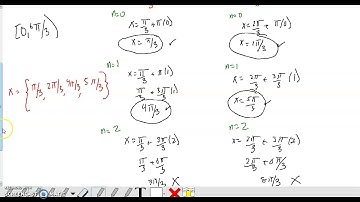 Trig 6.3 Trig Equations with Multiple and Half Angles Part 1