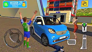 주차 및 운전 미니 스마트 운전자 사고 - BEST 2021 자동차 시뮬레이터 게임 Android/IOS 게임 플레이 screenshot 5