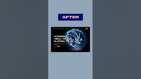 3D Animated Website AI Concept | Figma #uiuxdesign #figma