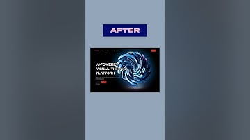 3D Animated Website AI Concept | Figma #uiuxdesign #figma