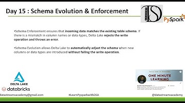 Day 15 : Schema Enforcement vs. Schema Evolution in Delta Lake | Databricks Hands-on Tutorial