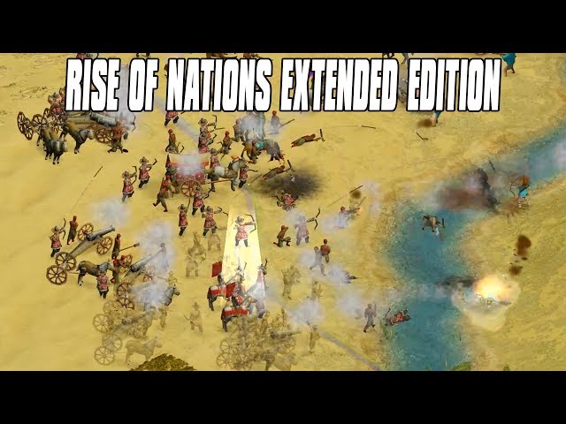 Rise of Nations Extended Edition - 5 Players Multiplayer Gameplay