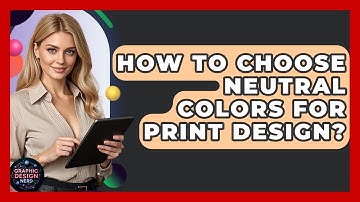 How To Choose Neutral Colors For Print Design? - Graphic Design Nerd