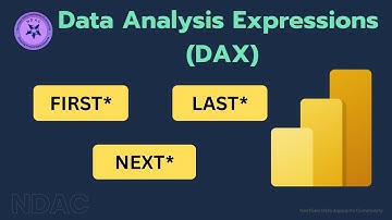 Understanding FIRST, LAST, NEXT DAX Functions (Visual Calculations) | Power BI