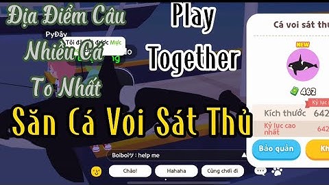 [ Play Together]#5: Săn Cá Voi Sát Thủ, Cá Mập Mũi Cưa-Nhân Phẩm Trong Game, Xem Là Ghiền.