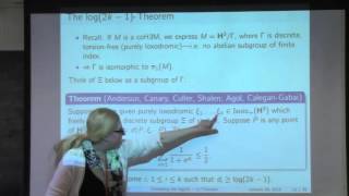 Extending the $\log (2k-1)$-Theorem (GGD/GEAR Seminar)
