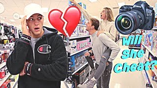 HIDDEN CAMERA ON GIRLFRIEND AND BROTHER! *ALONE*