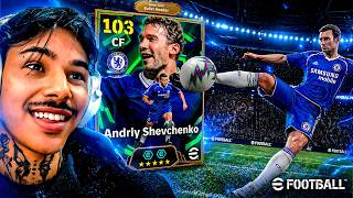 SHEVCHENKO ÉPICO GRÁTIS É O MELHOR ATACANTE DO EFOOTBALL MOBILE!