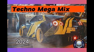 Techno Mega Mix 2024, Best Rave Remix, Popular Songs, Car songs ,Bass Boosted Car Music Mix