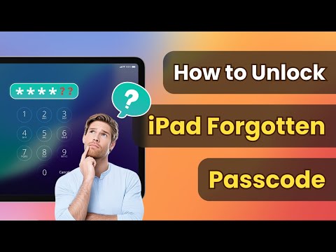 Forgot iPad Passcode? Unlock Any iPad Fogotten Password Latest iOS 26 | 2025 Newest - video from iMobie