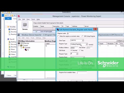 residential wind turbine Editing Existing OPS Device Driver in Power Monitoring Expert | Schneider Electric Support