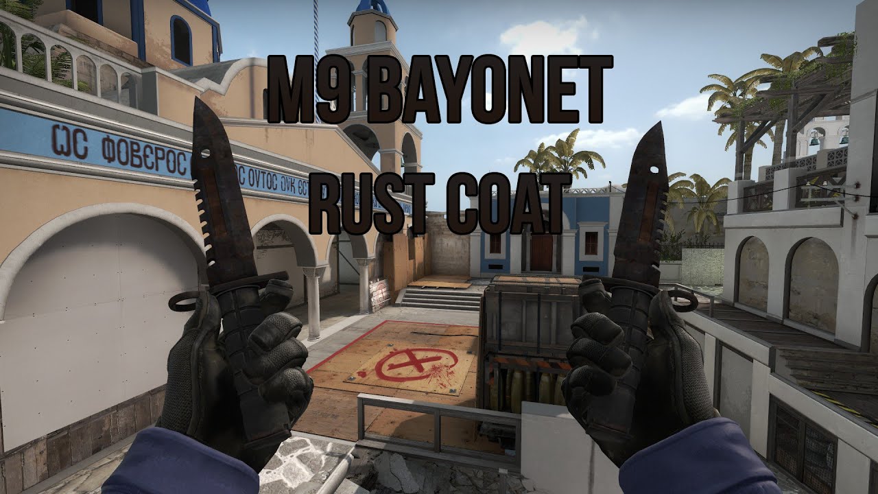 m9 bayonet rust coat battle scarred showcase youtube