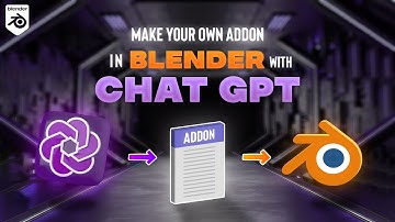 How To Build Your Own Paid Blender Addon With ChatGPT || Deepak Graphics Hindi