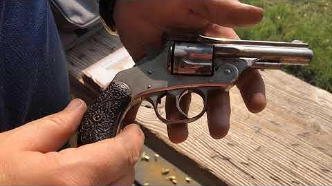 H&R S&W 38 1st Model Manual Eject  - Review and Shooting