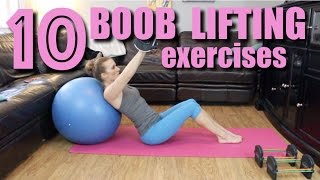 Chest Lift Workout For Women - 10 Minute Boob Job No Surgery Required screenshot 1