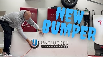 Model 3 Highland - Unplugged Performance Front Bumper install
