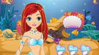 Disney Princess Mermaid Beauty Hair Salon- Kids Games screenshot 3