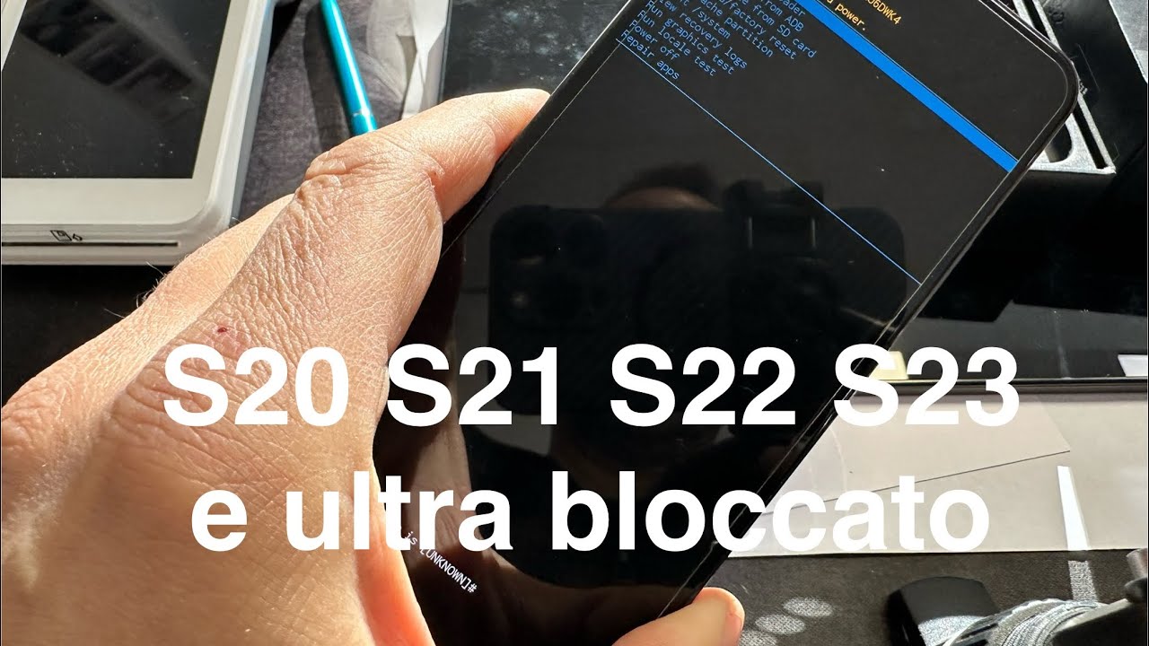 S20, s21, S22 S23 Samsung e ultra bloccato con strisciata o codice ? Ecco come sbloccarlo YouTube