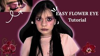 Easy Flower Eye Makeup That Looks INSANE!