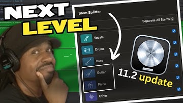 Logic Pro 11.2 Update has a BETTER Stem Splitter for Beat making and it may surprise you!