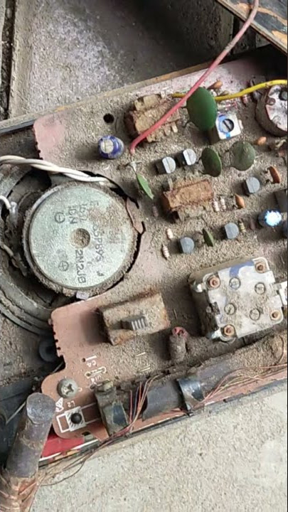 RADIO NATIONAL JADUL  :  Cara cek komponen masih bisa diperbaiki atau tidak..?