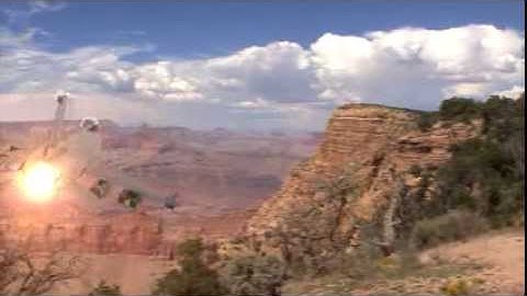 Adobe after effectes - element 3D & Optical Flares - Jet Pack Crash ( 2 )