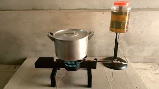 How to make a very economical and efficient diesel stove