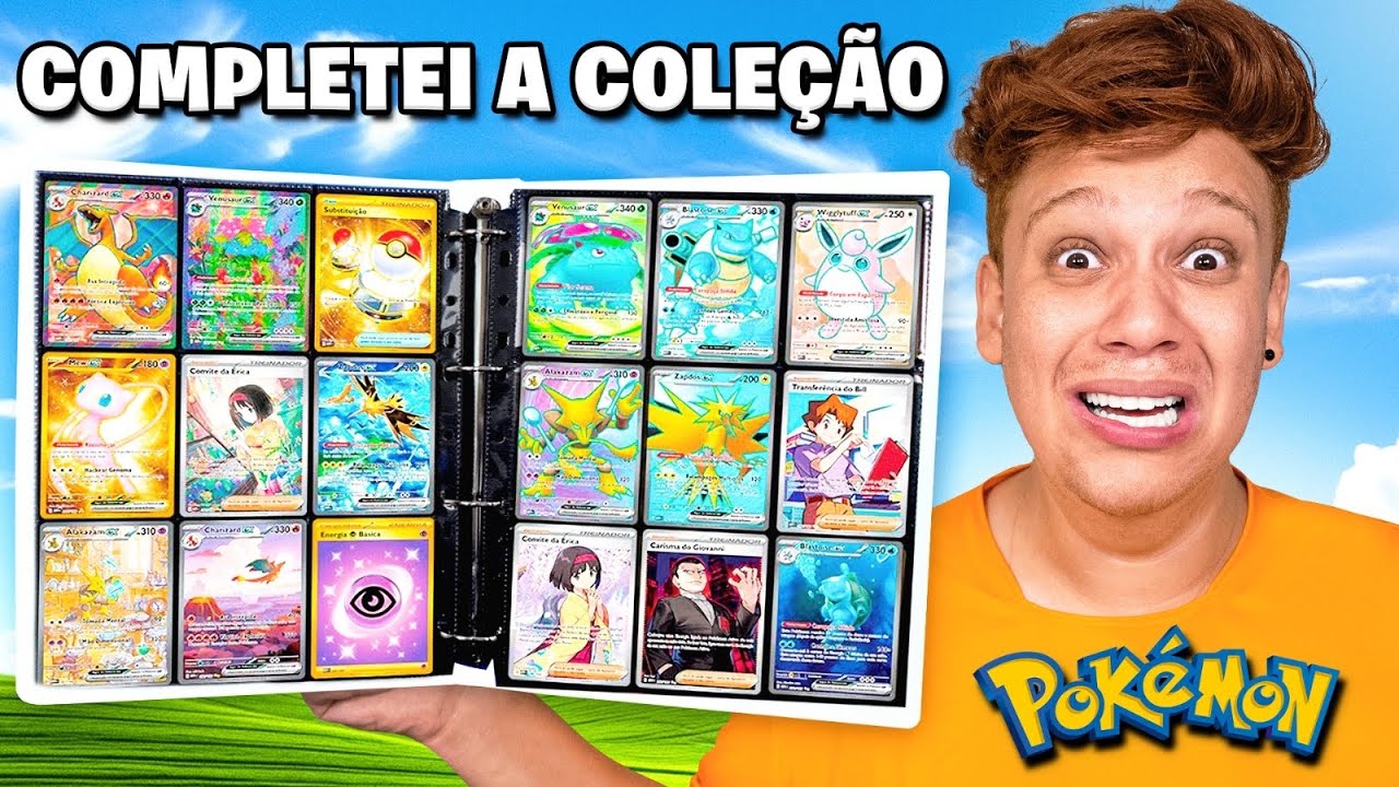 COMPLETEI A COLEÇÃO FORÇAS TEMPORAIS DO POKÉMON EM 24 HORAS