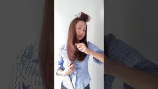 ม้วนง่าย ทำได้ทุกวันด้วยแปรงม้วนผมไฟฟ้า Roll brush diaura 26mm Black