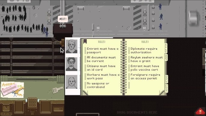 AdventureGamePlays: Papers, Please 5: A Good Ending