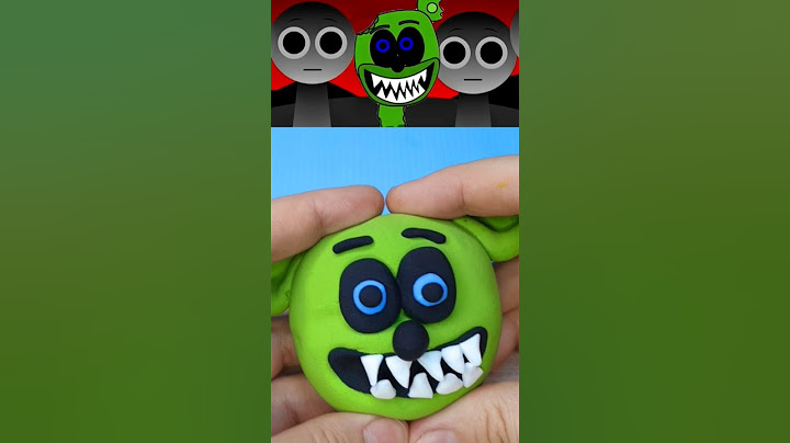 I made Sprunki OC Gummy Bear Horror Slime Ball