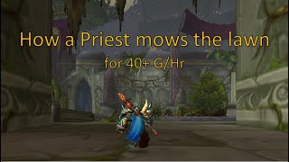 Gold Farming in Dire Maul East Thorough guide Holy Priest WoW Classic