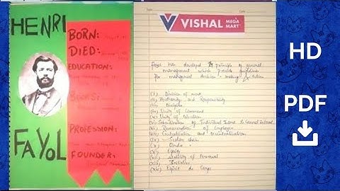 Principles Of Management Project on Vishal Mega Mart - Business Studies || EpicSambhav