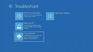 It’s Official: Microsoft Begins Testing Windows 11 Cloud Rebuild Recovery Option