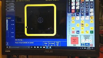 Centroid RTG = Run Time Graphics Display mode