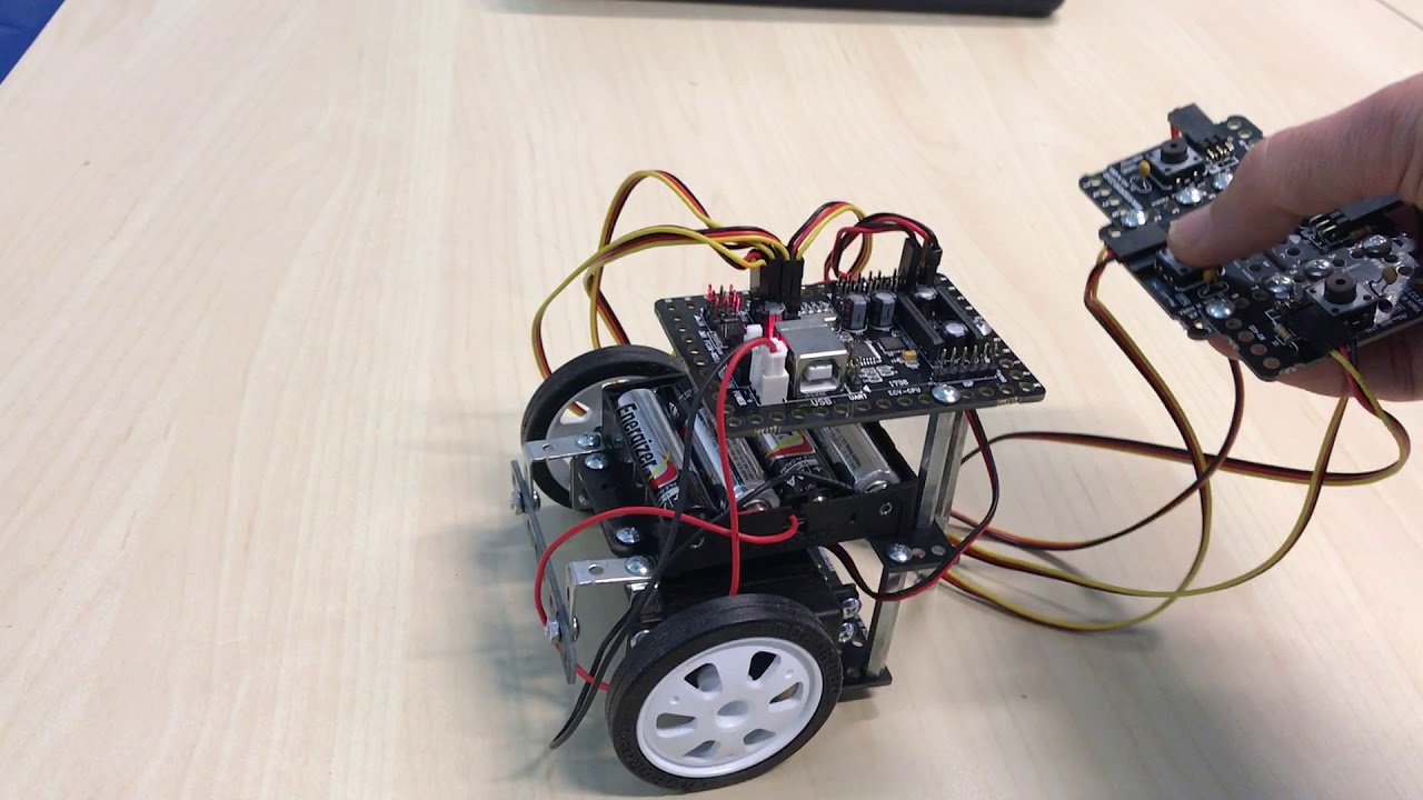 ControlBot Forward Backward - YouTube