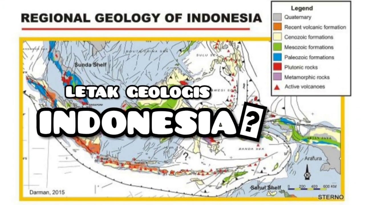 Letak Geologis Indonesia YouTube