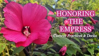 Honoring the Empress: My Current Practices & Decks 🌸