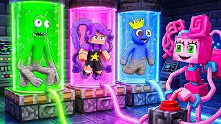 The RAINBOW FRIENDS COLORS are MISSING in Minecraft! - Maizen Minecraft Animation