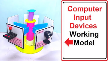 computer project input devices working model - simple and easy - diy - school project | howtofunda