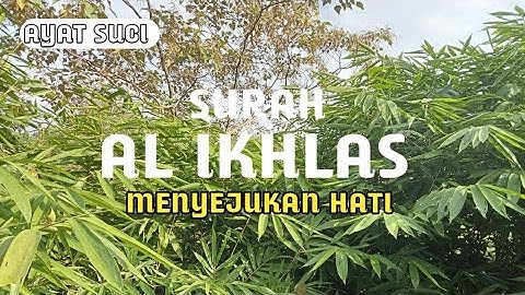 Surat Al-'Ikhlas (The Sincerity) | مشاري بن راشد العفاسي | سورة الإخلاص
