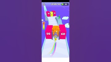 Layer Man 3D: Run & Collect Level 10 Gameplay Walkthrough Android #Shorts