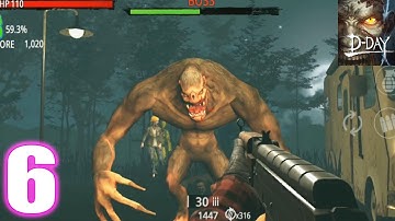 Zombie Hunter D Day Gameplay Walkthrough | Part 6 | Android/iOS