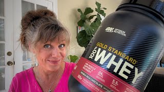 My honest thoughts on Gold Standard 100% whey protein powder!