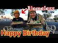 【祝】天涯孤独のホームレスにHAPPY BIRTH DAYのお寿司 ! 幸せの炊き出し編