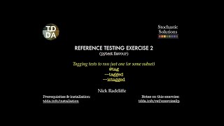 TDDA Reference Testing Exercise 2 (pytest flavour)