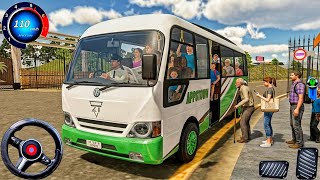 لعبة محاكاة واقعية لشاحنة نقل الركاب: لعبة محاكاة شاحنة نقل الركاب في مدينة فيتنام - استلم وانزل ... screenshot 1