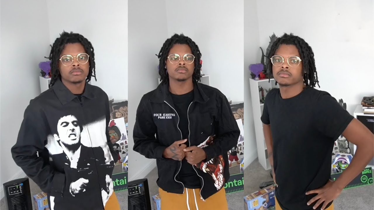 Dontai Does a FASHION SHOW on Stream